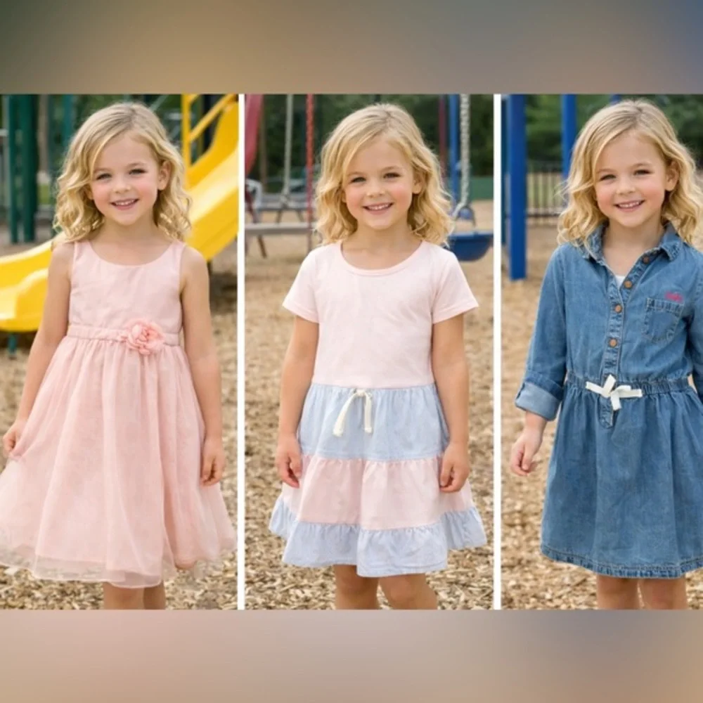 Carter's Soft Pink Sleeveless Blouse 6 x